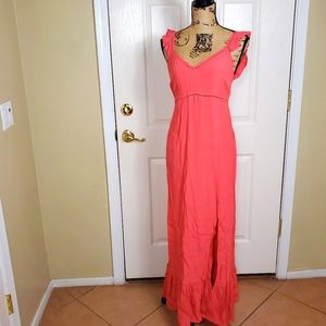 Leith Ruffle Maxi Dress